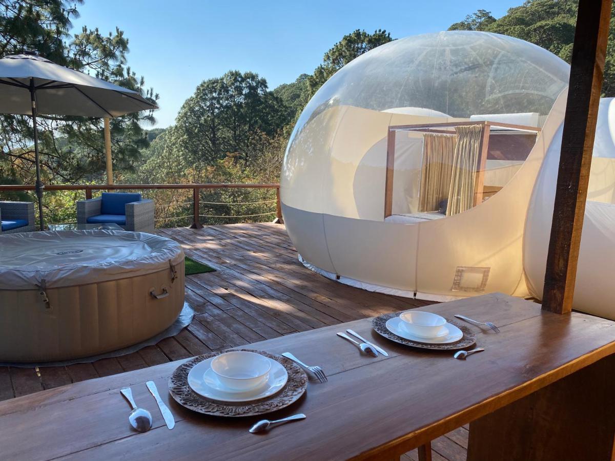 La Estela Bubble Glamping Мазамитла Экстерьер фото