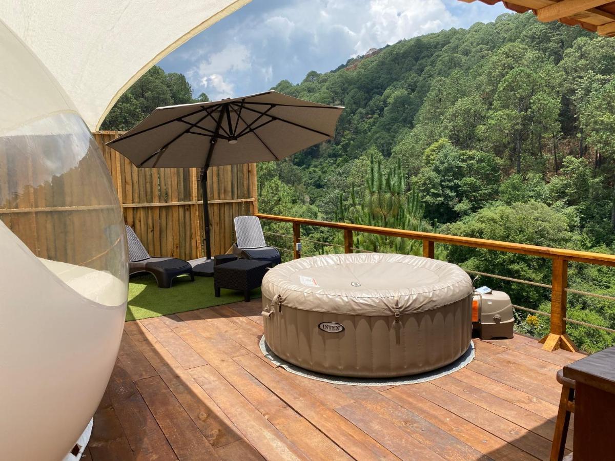 La Estela Bubble Glamping Мазамитла Экстерьер фото