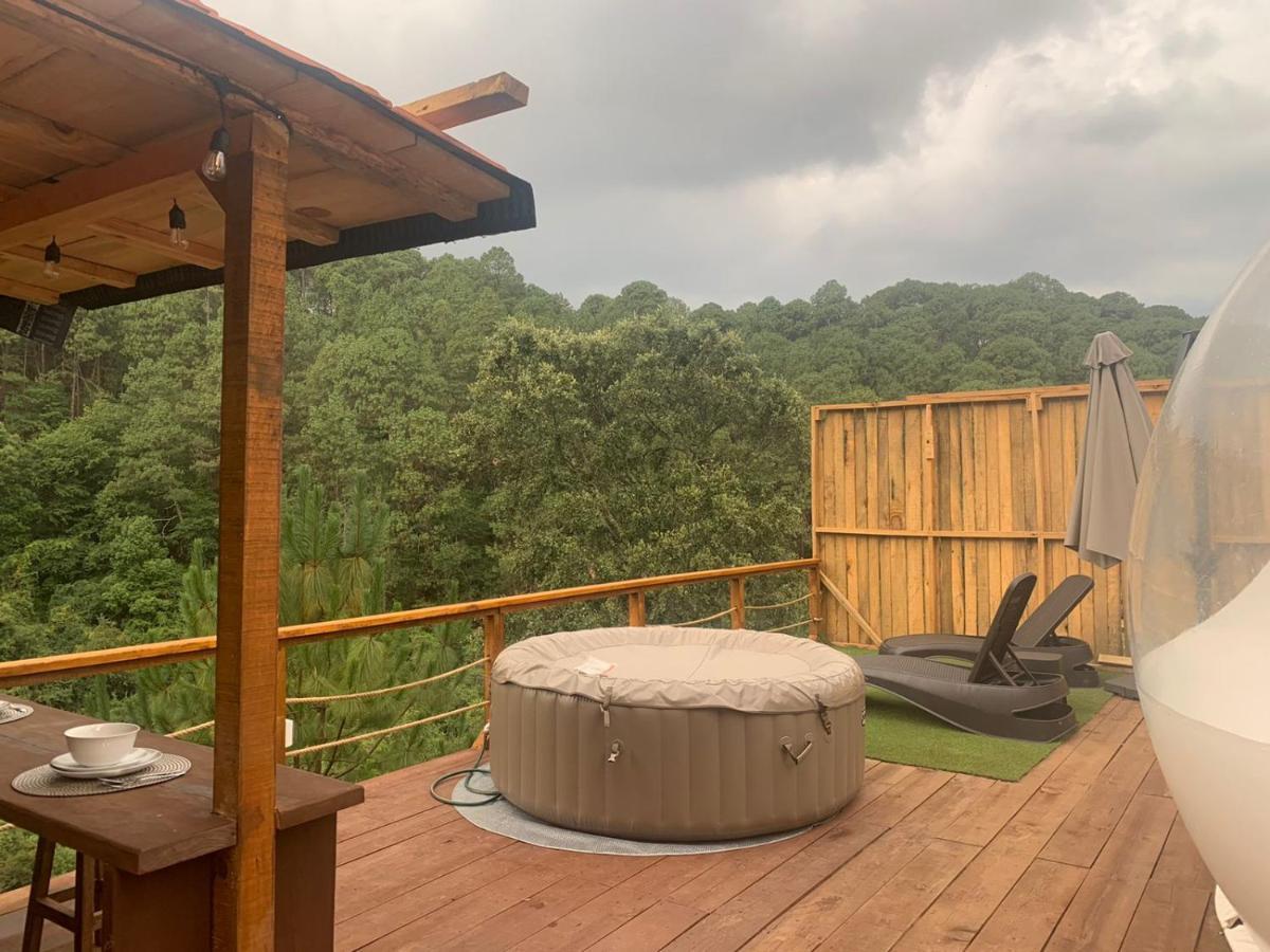 La Estela Bubble Glamping Мазамитла Экстерьер фото