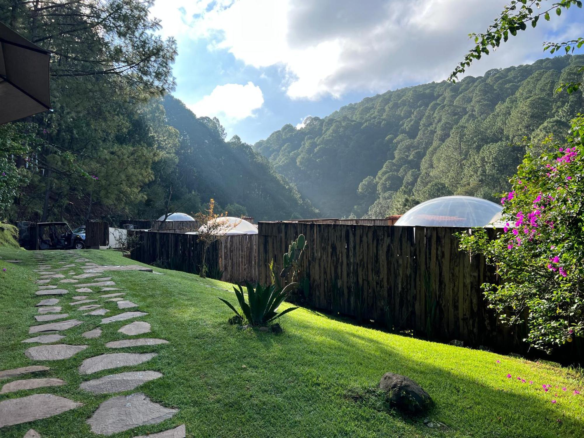 La Estela Bubble Glamping Мазамитла Экстерьер фото